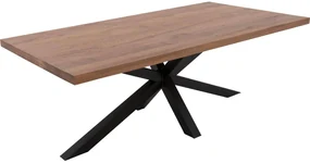 Goossens Eettafel Blade, Strak blad 220 x 100 cm 6 cm dik