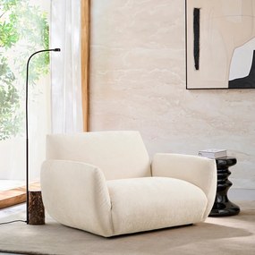 Fluwelen chenille fauteuil, Spogano