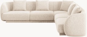 Omkeerbare chenille hoekbank Tulum (5-zits)