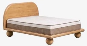 Bicheno Mangohouten Bed Mangohout & 160 X 200 Cm & 160 X 200 - Benoite - Sklum