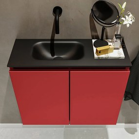 Mondiaz Ture 60cm toiletmeubel fire met wastafel urban links geen kraangat