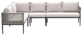 Garden Impressions Burela lounge hoekset links 4-delig - taupe