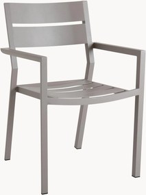 Tuin eetkamerstoelen Delia met armleuningen, 2-delig