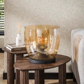 Glazen Vloerlamp Amber Glas 33 Cm