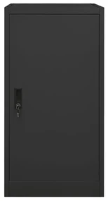 vidaXL Zadelkast 53x53x105 cm staal antracietkleurig