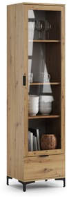 Kast LANA 07 Eiken Artisan - 1-DEURS KAST MET LA