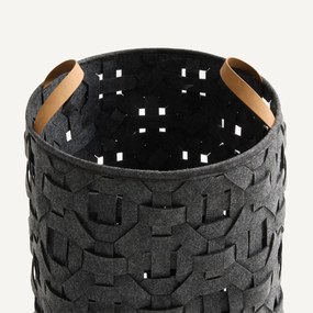 Mand van geweven vilt, hoogte 60 cm, SÉRA