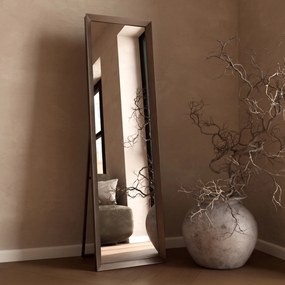 Kare Design Arezzo Coffee Staande Spiegel Taupe Bruine Rand - 45x160cm