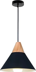 SCANDI C Zwarte plafondlamp