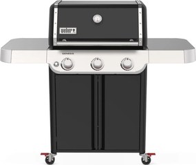 Weber Genesis E-315 LP Gasbarbecue Zwart - Drie Branders, Flavorizer Bars en Vetopvangsysteem voor de Ultieme BBQ Ervaring