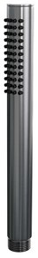 Brauer Gunmetal Carving thermostatische inbouw regendouche met staafhanddouche, plafondarm, glijstang en hoofddouche 30cm set 66 gunmetal geborsteld PVD