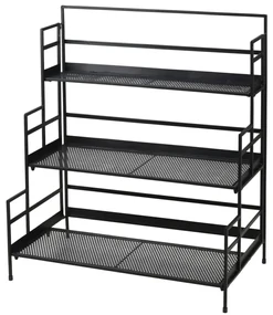 ProGarden Plantenetagère 3-laags recht 90 cm