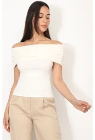 Blouse Beige La Modeuse  71343_P167707