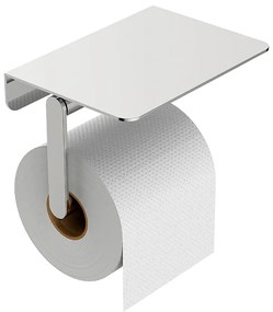 Mueller Hilton toiletrolhouder met planchet chroom
