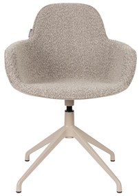 Zuiver Albert Kuip Swivel Draaibare Armstoel Taupe