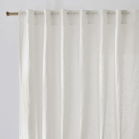 Gewassen linnen gordijn met verborgen lussen Onega