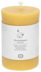 Stompkaars, bijenwas, 7,5 x 11 cm