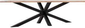 Goossens Eettafel Blade, Strak blad 260 x 100 cm 6 cm dik