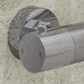 Saniclear Talpa Curved opbouw douchethermostaat chroom
