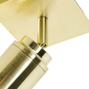 Moderne badkamer spot messing vierkant IP44 - Ducha