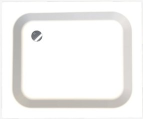 Bette plaatstalen douchebak 90 x 75 x 15 cm. Wit