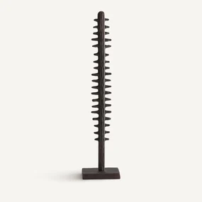 Gegoten aluminium beeldje Samaki