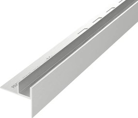 Mexen Line-B afschotlijst voor glas 120 cm rechts, inox - 181004120R