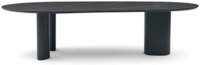 Dining Tuintafel  300 x 120 cm Aluminium/Ceramic stone Grijs Weave