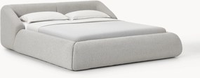 Gestoffeerd bouclé bed Sofia