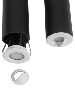 Set van 5 moderne grondspots wit incl. LED IP67 - Linsey