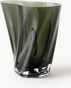 Mondgeblazen glazen vaas Aer, H 19 cm
