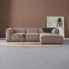 Hoekbank Rechts Beige