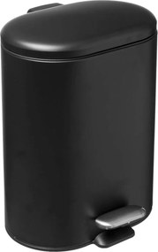 5Five Siliflex Pedaalemmer - Zwart - 6 Liter - Metaal