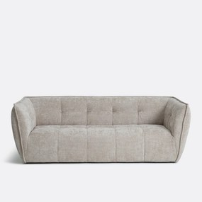 3- of 4-zitsbank in gekruist geweven chenille, SIMONE