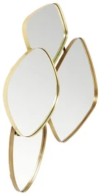 Kare Design Shapes Organische Retro Spiegel Goud - 110x130cm