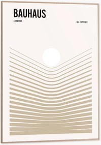 Ingelijste digitale print Bauhaus