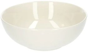 Kom, organisch, porselein, wit,Ø 17 cm