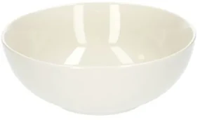 Kom, organisch, porselein, wit,Ø 17 cm