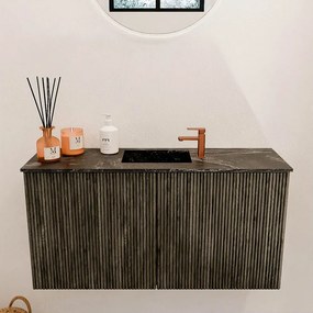 Mondiaz Joya DLux 80cm toiletmeubel shadow met wastafel faye midden 1 kraangat lava