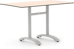 Tuin eettafel Bellagio | Rechthoekig | Tuintafel Kunststof | 140x80cm | 4 personen | Kees Smit Tuinmeubelen