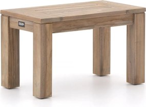 Picknickbank ROUGH | Teakhout | 1 persoon | Tuinbank Old Teak Greywash | 75cm | Kees Smit Tuinmeubelen