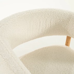 Fauteuil Eiken Frame Beige
