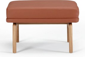 Scandinavische Hocker Met Eiken