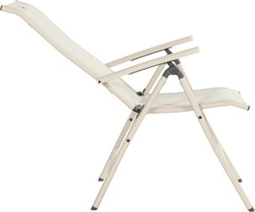Alice Comfort Recliner Alu Loft-beige Aluminium Zand/Beige