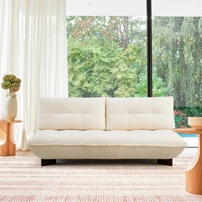 Modulaire bank in chenille fluweel, Kaori