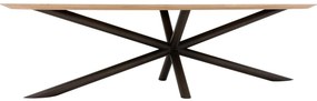 Goossens Excellent Eettafel Gs-1302, Ovaal 280 x 130 cm