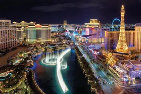 XXL poster Las Vegas - Aerial View, (120 x 80 cm)