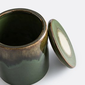 Opbergdoos van keramiek, hoogte 12 cm, LUVERA