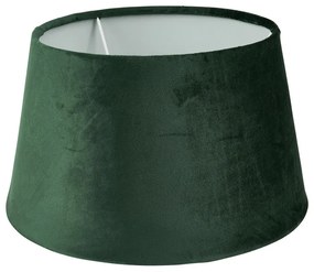 Lampenkap velvet - groen - ø28 cm