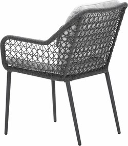 Garden Impressions Pemba tuinstoel - donker grijs